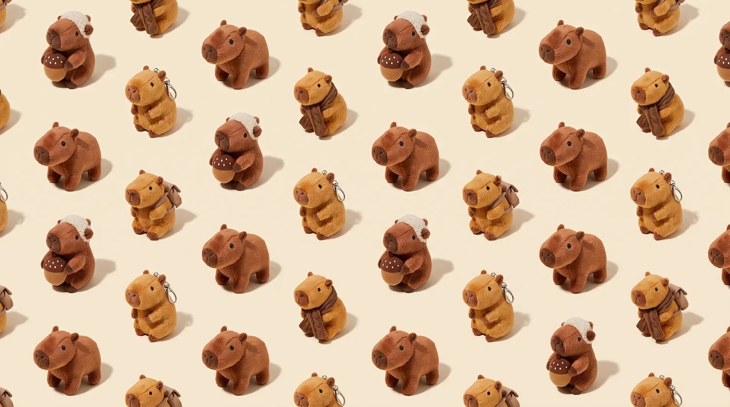 Mini Capybara Plush